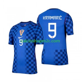 Croazia Andrej Kramaric 9 Maglia Trasferta World Cup 2026 Manica Corta